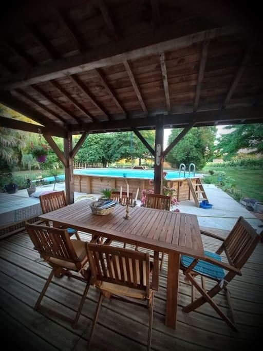 Maison Avec Piscine Proche Des Thermes Mauleon-D'armagnac Kültér fotó